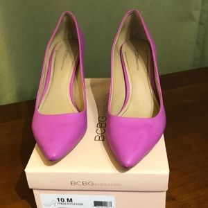 BCBG French Fuchsia shoes